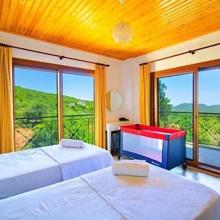 Villa Nature With Pool And Jacuzzi Cukurbag (Kas)